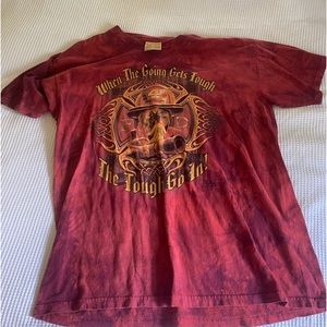 Vintage red graphic tee